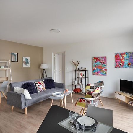 Bahibe - Balcon Et Parking Au Calme Proche Gare Lägenhet Rennes Exteriör bild